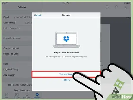 Image intitulée Use Dropbox on iPad Step 11