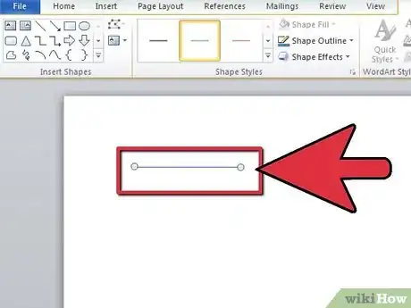 Image intitulée Draw Lines in Microsoft Word Step 3