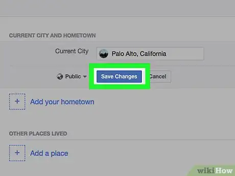Image intitulée Change Your Location on Facebook Step 32