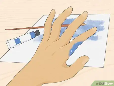 Image intitulée Remove Acrylic Paint from Skin Step 1