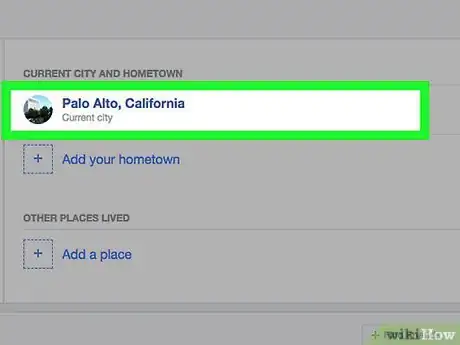 Image intitulée Change Your Location on Facebook Step 27