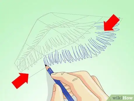 Image intitulée Draw Angel Wings Step 5