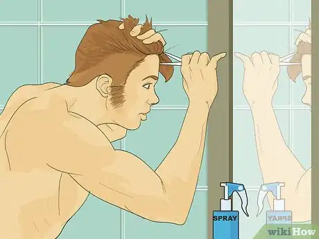 Image intitulée Cut Bangs for Men Step 4
