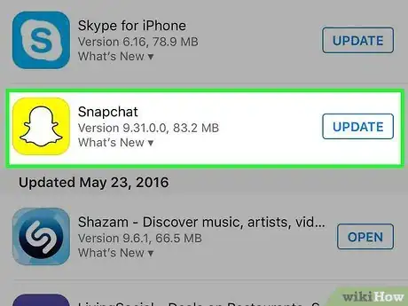Image intitulée Upgrade Snapchat Step 12