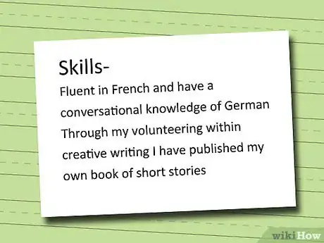 Image intitulée Write a College Resume Step 15