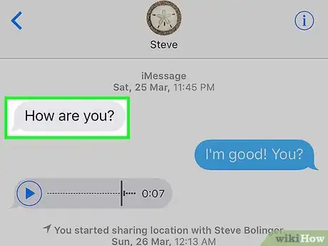 Image intitulée Hide Text Messages on Your iPhone Step 7