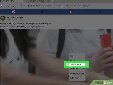 Image intitulée Save Facebook Videos Step 10