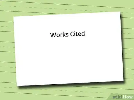 Image intitulée Write in MLA Format Step 23