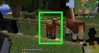 faire se reproduire des chevaux dans Minecraft