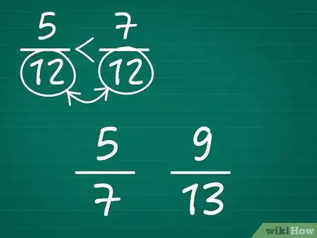 Image intitulée Compare Fractions Step 01