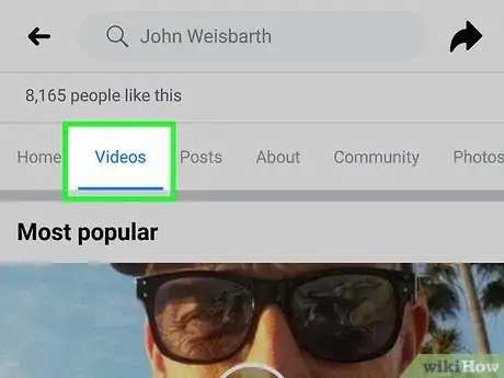 Image intitulée Find Videos on Facebook Step 24