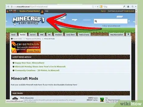 Image intitulée Find Mods for Minecraft Step 3