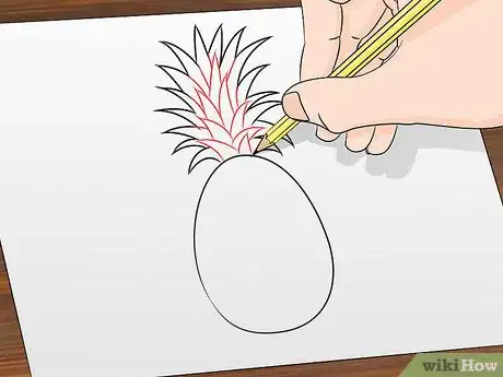 Image intitulée Draw a Pineapple Step 4