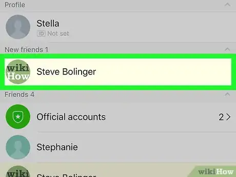 Image intitulée Delete LINE App Contacts on iPhone or iPad Step 3