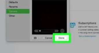 prendre des photos sur Skype