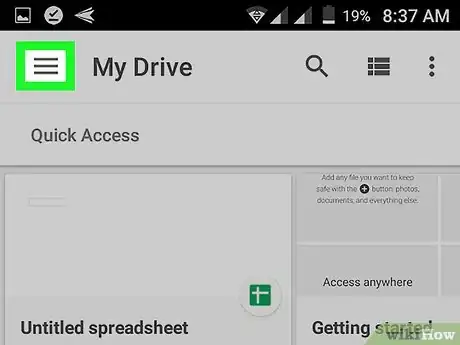 Image intitulée Log Out of Google Drive on Android Step 2