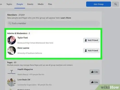 Image intitulée Find the Admin of a Facebook Group Step 5