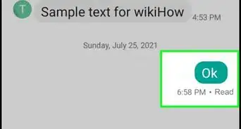 voir si un message texte a été lu sur un appareil Android