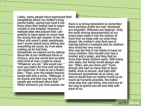 Image intitulée Write a Eulogy Speech Step 6