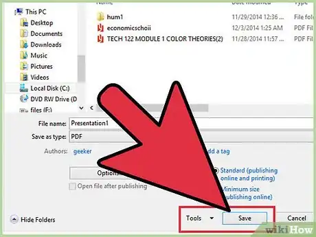 Image intitulée Convert Powerpoint to PDF Step 11