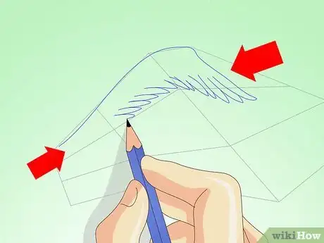 Image intitulée Draw Angel Wings Step 3