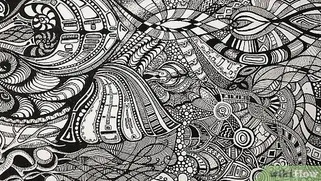 Image intitulée Make a Zentangle Step 1