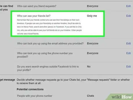 Image intitulée Delete Multiple Friends on Facebook Step 4
