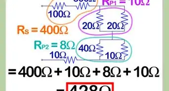 calculer la valeur de résistances en série ou en dérivation