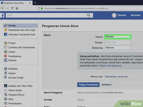 Image intitulée Make a Single Name Account on Facebook Step 12