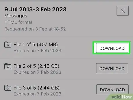 Image intitulée Export Messages on Facebook Step 13