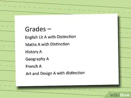 Image intitulée Write a College Resume Step 12