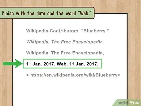 Image intitulée Cite a Wikipedia Article in MLA Format Step 5