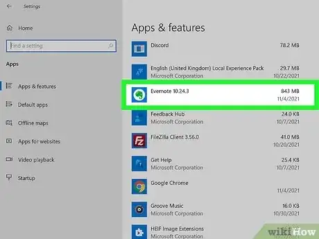 Image intitulée Uninstall Evernote Step 8