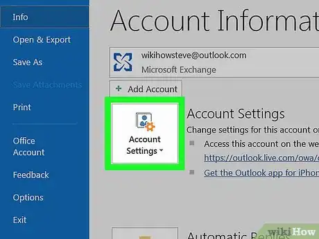 Image intitulée Find the SMTP Server in Outlook on PC or Mac Step 4