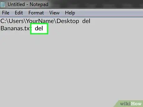 Image intitulée Delete a File in Microsoft Windows Using Batch Files Step 11