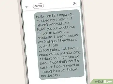 Image intitulée Ask Guests to RSVP on Invitations Step 15