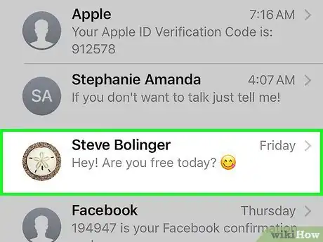 Image intitulée Hide Text Messages on Your iPhone Step 6