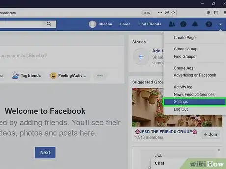 Image intitulée Make a Single Name Account on Facebook Step 3