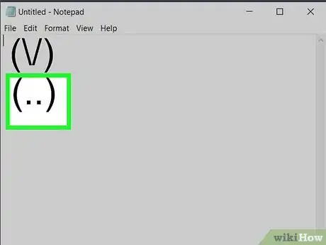Image intitulée Make a Bunny by Typing Characters on Your Keyboard Step 62