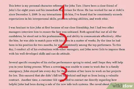 Image intitulée Write a Character Reference Step 2