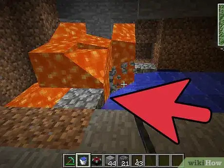 Image intitulée Explore_Mine in a Cave in Minecraft Step 5