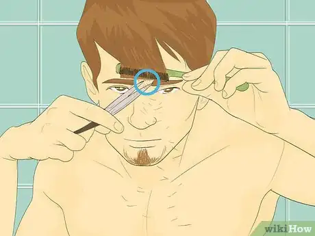 Image intitulée Cut Bangs for Men Step 8