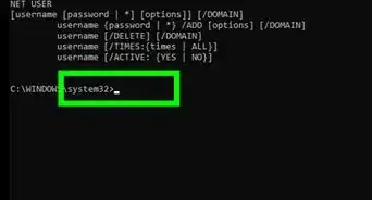 modifier le mot de passe d'un ordinateur à l'aide de l'Invite de commandes