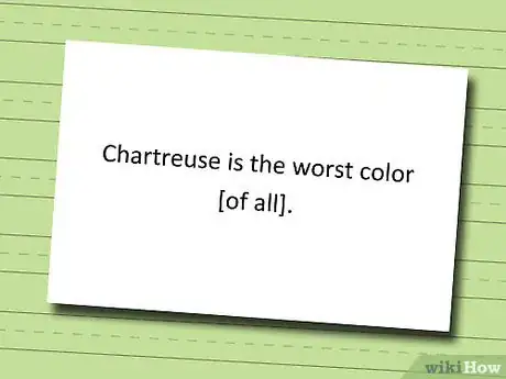 Image intitulée Use Worse and Worst Step 10