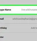 trouver son identifiant Skype sous Android