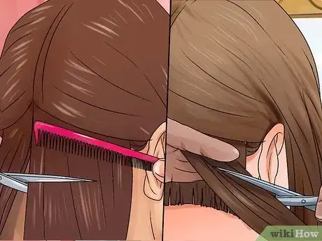 Image intitulée Cut the Back of a Bob Haircut Step 8