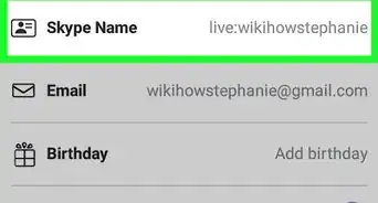 trouver son identifiant Skype sous Android