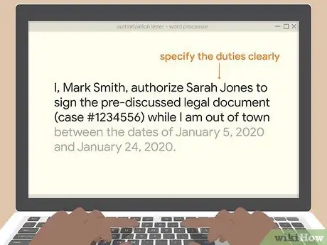 Image intitulée Make an Authorization Letter Step 9