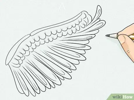 Image intitulée Draw Wings Step 4