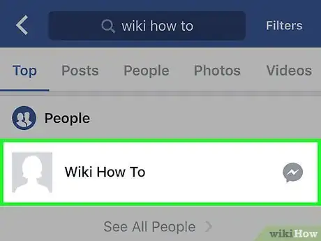 Image intitulée Unfollow Someone on Facebook Step 4